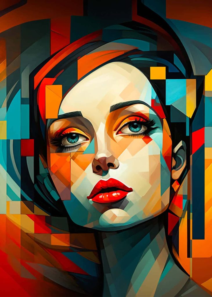 Cubism Woman