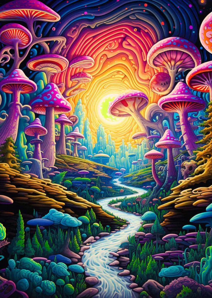 The mushroom town